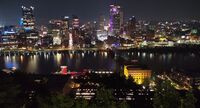 Pittsburgh at night